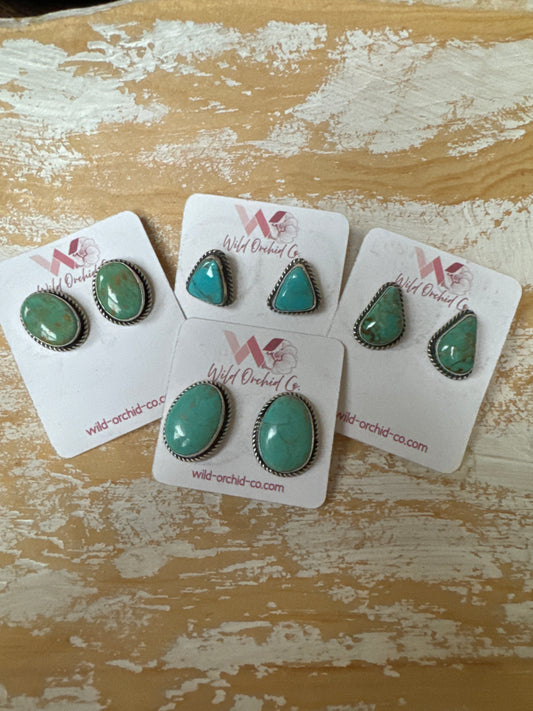 Turquoise Studs