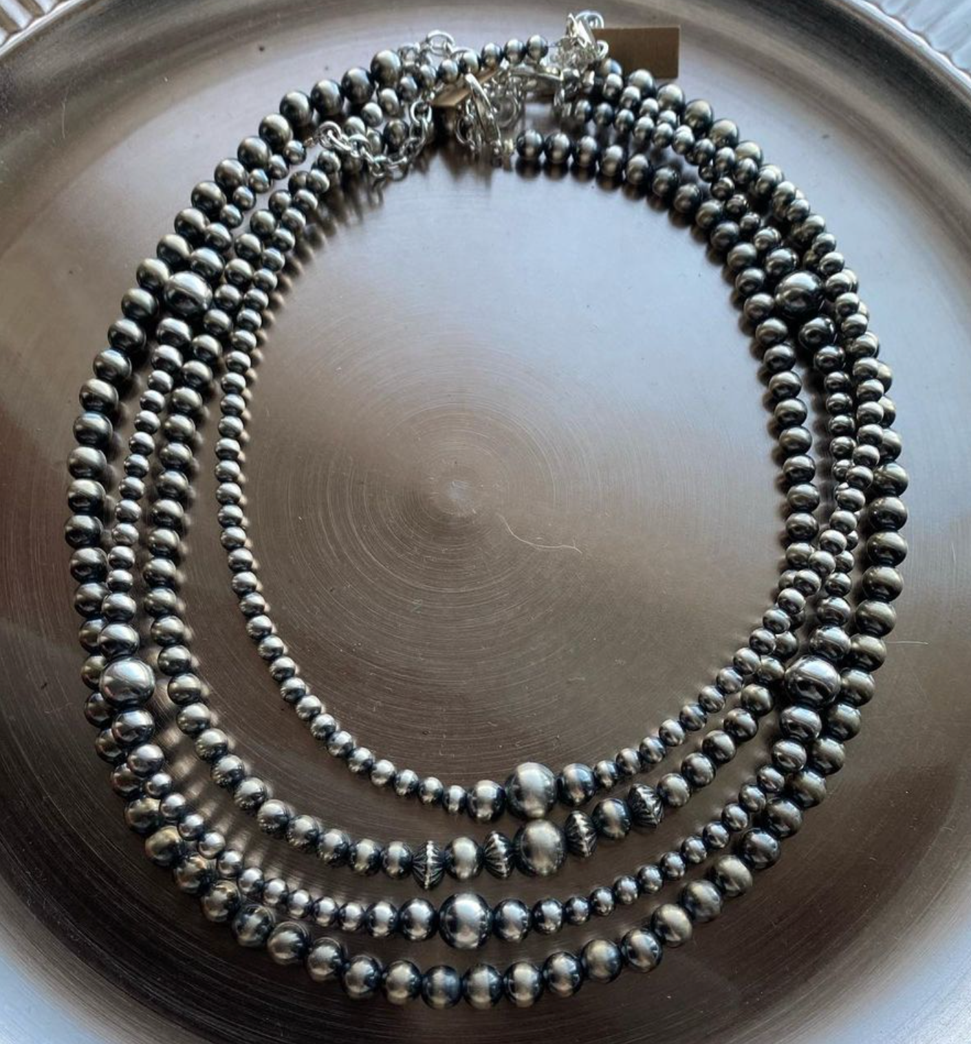 PREORDER Multi Size Navajo Pearl Necklace